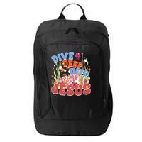 Dive Deep Into Jesus Scuba Vbs 2024 Christian Camp Gift City Backpack