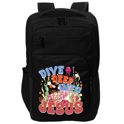Dive Deep Into Jesus Scuba Vbs 2024 Christian Camp Gift Impact Tech Backpack