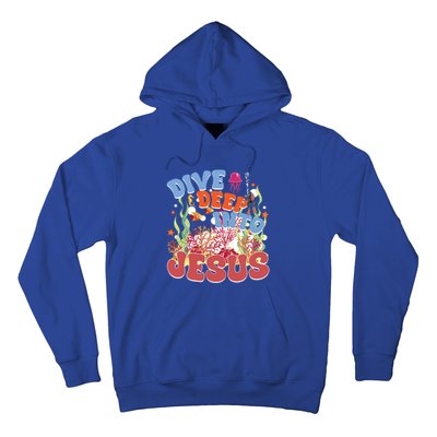 Dive Deep Into Jesus Scuba Vbs 2024 Christian Camp Gift Hoodie