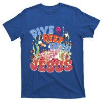 Dive Deep Into Jesus Scuba Vbs 2024 Christian Camp Gift T-Shirt