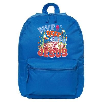 Dive Deep Into Jesus Scuba Vbs 2024 Christian Camp Gift 16 in Basic Backpack