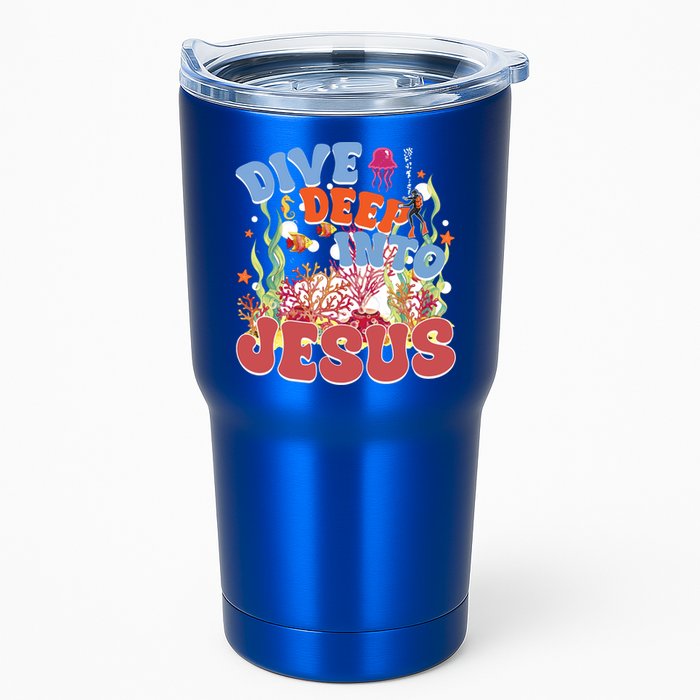 Dive Deep Into Jesus Scuba Vbs 2024 Christian Camp Gift Tumbler
