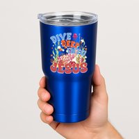 Dive Deep Into Jesus Scuba Vbs 2024 Christian Camp Gift Tumbler