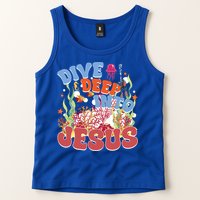 Dive Deep Into Jesus Scuba Vbs 2024 Christian Camp Gift Tank Top