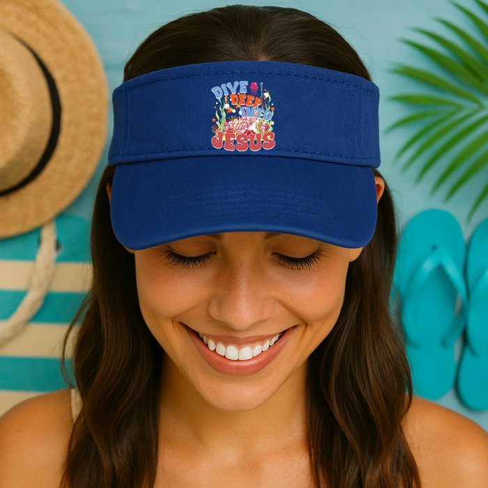 Dive Deep Into Jesus Scuba Vbs 2024 Christian Camp Gift Visor
