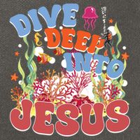 Dive Deep Into Jesus Scuba Vbs 2024 Christian Camp Gift Cotton Canvas Backpack