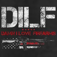 DILF Damn I Love Firearms Vintage Gun American Flag Beanie