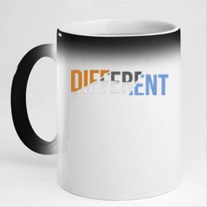 Different 11oz Black Color Changing Mug