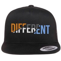 Different Flat Bill Trucker Hat