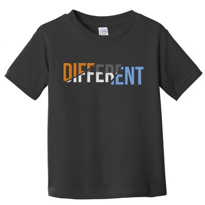 Different Toddler T-Shirt