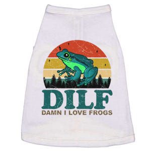 DILF Damn I Love Frogs Doggie Tank