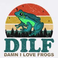 DILF Damn I Love Frogs Cooling Performance Crew T-Shirt