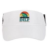 DILF Damn I Love Frogs Adult Drive Performance Visor