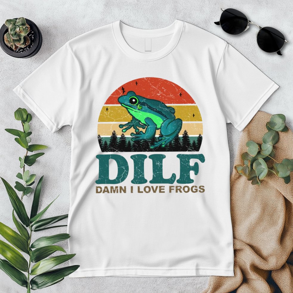DILF Damn I Love Frogs Premium T-Shirt
