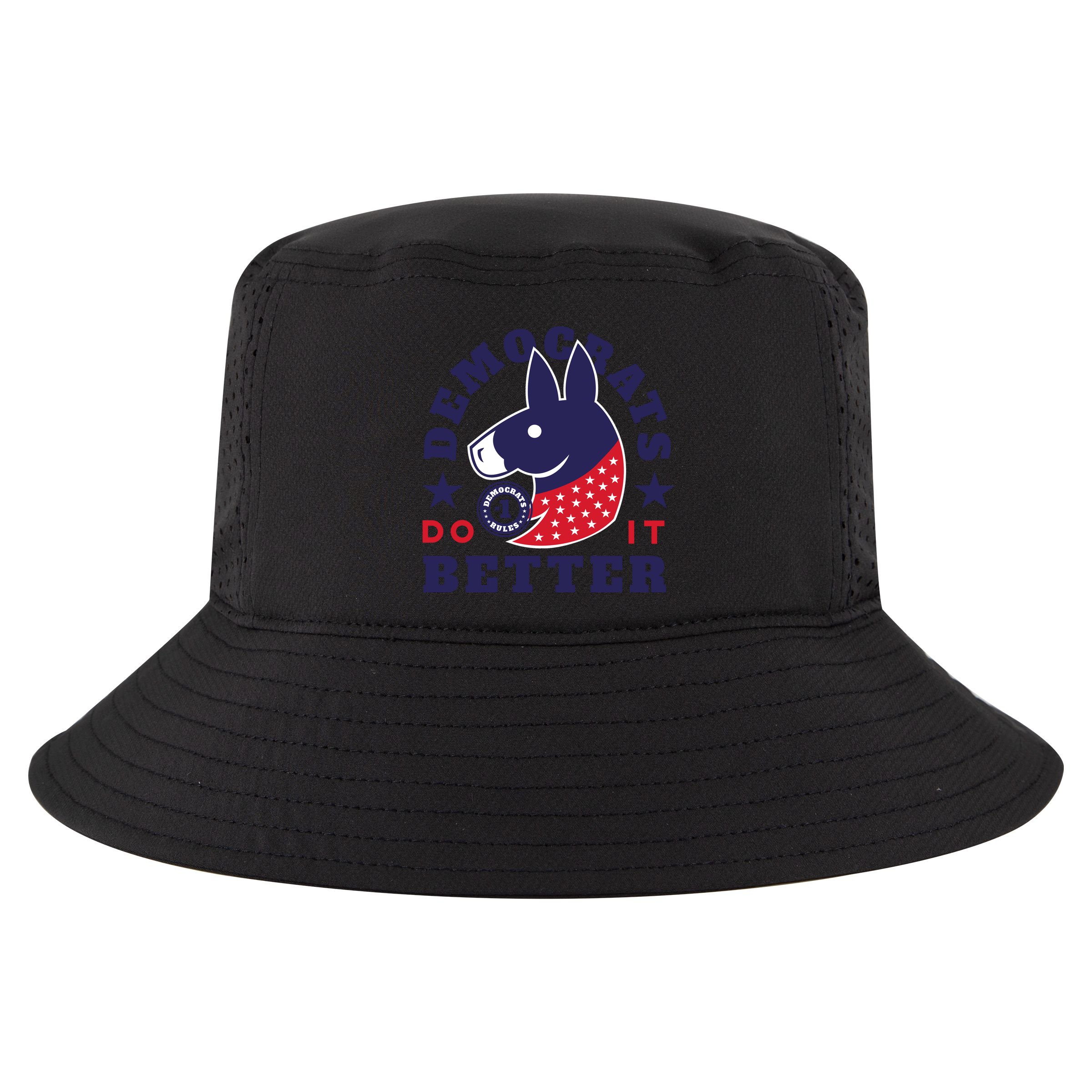Democrats Do It Better Political Cool Comfort Performance Bucket Hat