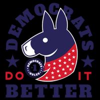 Democrats Do It Better Political Cooling Performance Crew T-Shirt