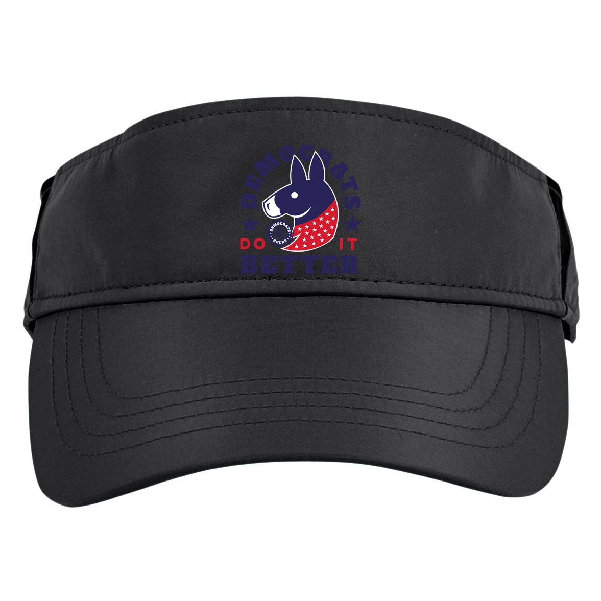 Democrats Do It Better Political Adult Drive Performance Visor