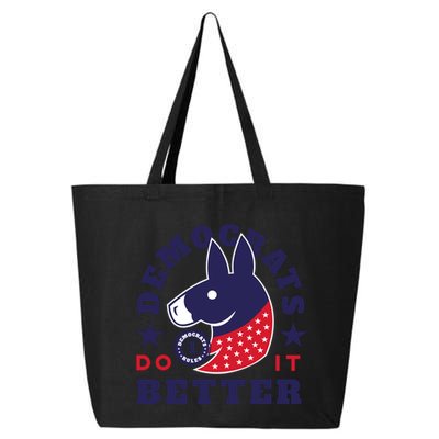Democrats Do It Better Political 25L Jumbo Tote