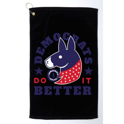 Democrats Do It Better Political Golf Towel
