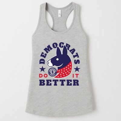 Democrats Do It Better Political Womens Tank Top
