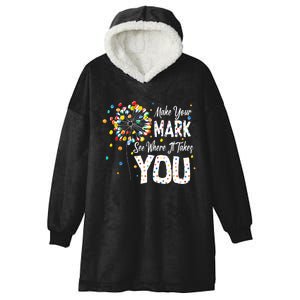 Dot Day International Dot Day Make Your Mark Hooded Wearable Blanket