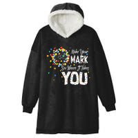 Dot Day International Dot Day Make Your Mark Hooded Wearable Blanket