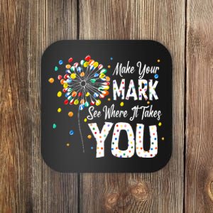 Dot Day International Dot Day Make Your Mark Coaster