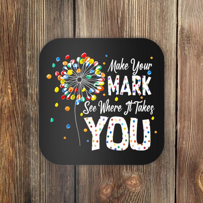 Dot Day International Dot Day Make Your Mark Coaster