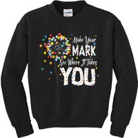 Dot Day International Dot Day Make Your Mark Kids Sweatshirt