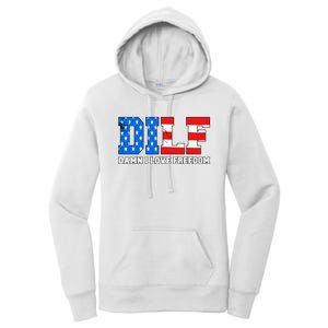 Dilf Damn I Love Freedom Women's Pullover Hoodie