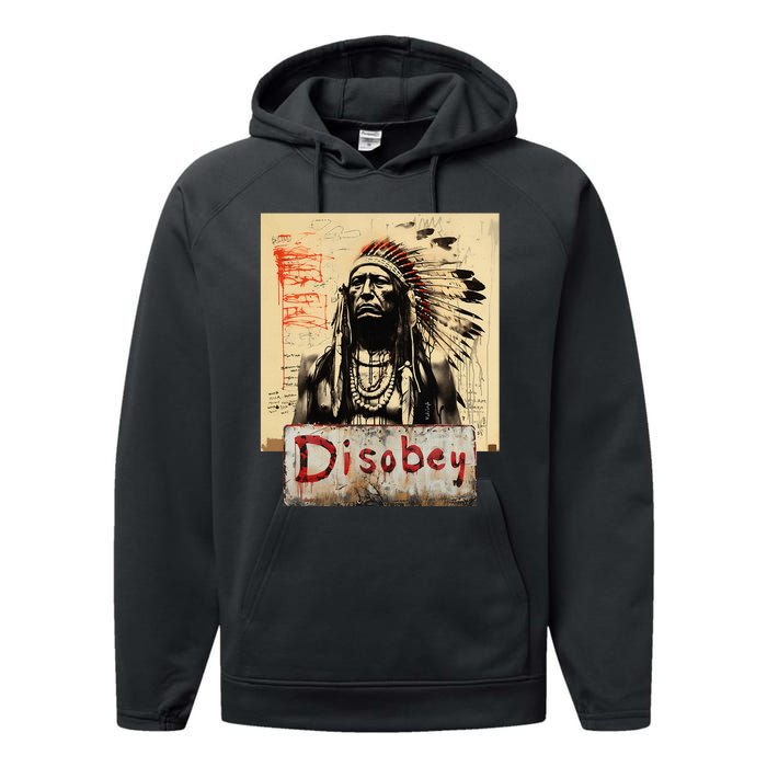 Disobey Performance Fleece Hoodie