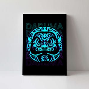 Daruma Doll Japanese Doll Retro Canvas