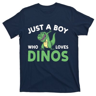 Dinosaur Dino Just A Boy Who Loves Dinos T-Shirt