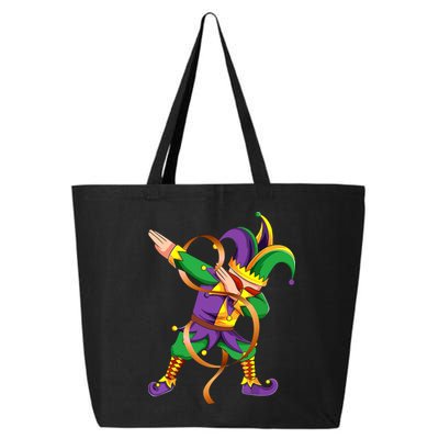 Dabbing Dab Jester Mardi Gras Mask Dabbing Boy Mardi Gras 25L Jumbo Tote