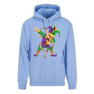 Dabbing Dab Jester Mardi Gras Mask Dabbing Boy Mardi Gras Unisex Surf Hoodie