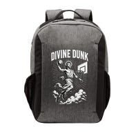 Divine Dunk Jesus Basketball Meme Religious Christian Vector Backpack