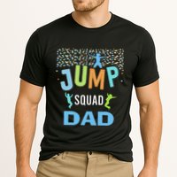 Dad Daddy Jump Squad Birthday Boy Trampoline Jumper Bday Cooling Performance Crew T-Shirt