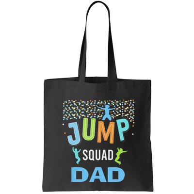 Dad Daddy Jump Squad Birthday Boy Trampoline Jumper Bday Bag