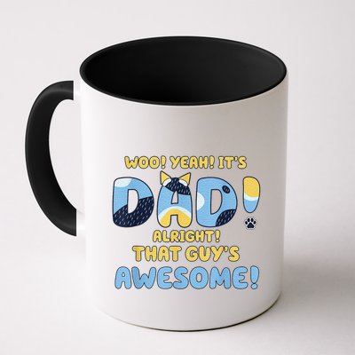 Dog Dad Joke ItS Dad Alright That Guys Awesome Fathers Day Mug