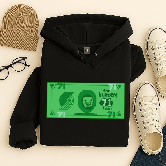 Dame Dolla Jame Dolla The Blazers 71 Points Hoodie