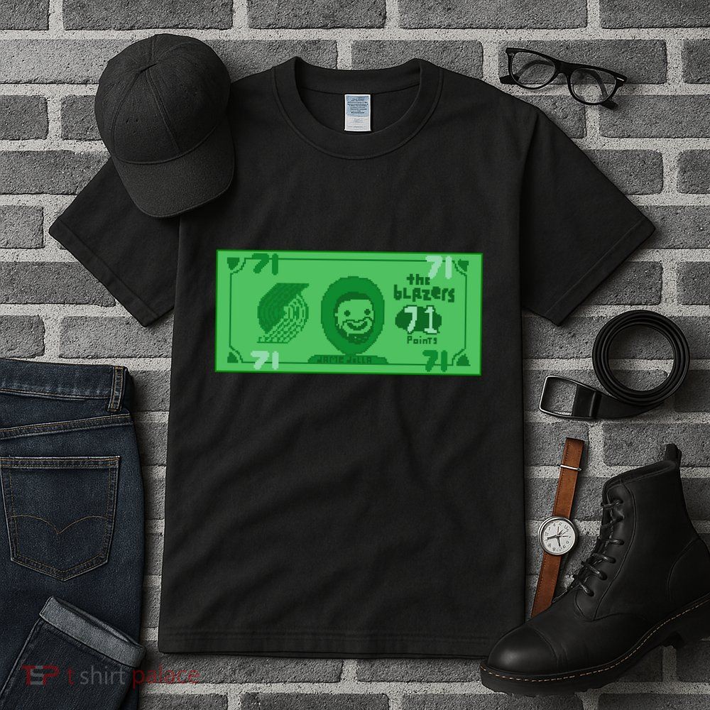 Dame Dolla Jame Dolla The Blazers 71 Points Tall T-Shirt