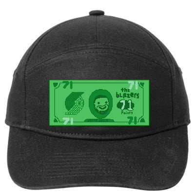 Dame Dolla Jame Dolla The Blazers 71 Points 7-Panel Snapback Hat