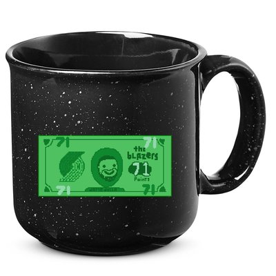 Dame Dolla Jame Dolla The Blazers 71 Points 15oz Campfire Ceramic Mug
