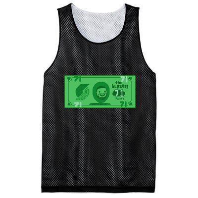 Dame Dolla Jame Dolla The Blazers 71 Points Mesh Reversible Basketball Jersey Tank
