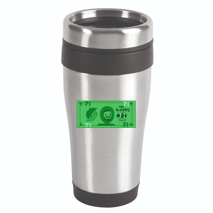 Dame Dolla Jame Dolla The Blazers 71 Points 16oz Travel Tumbler