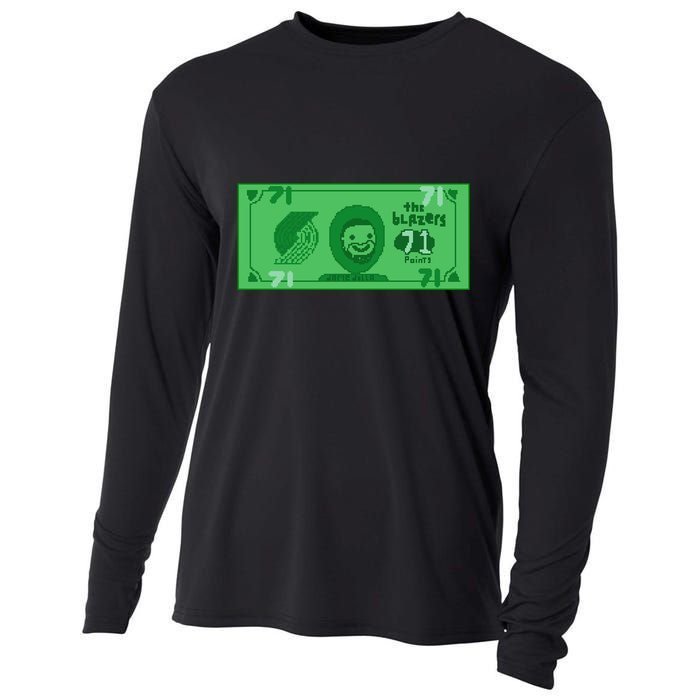 Dame Dolla Jame Dolla The Blazers 71 Points Cooling Performance Long Sleeve Crew