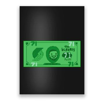 Dame Dolla Jame Dolla The Blazers 71 Points Poster