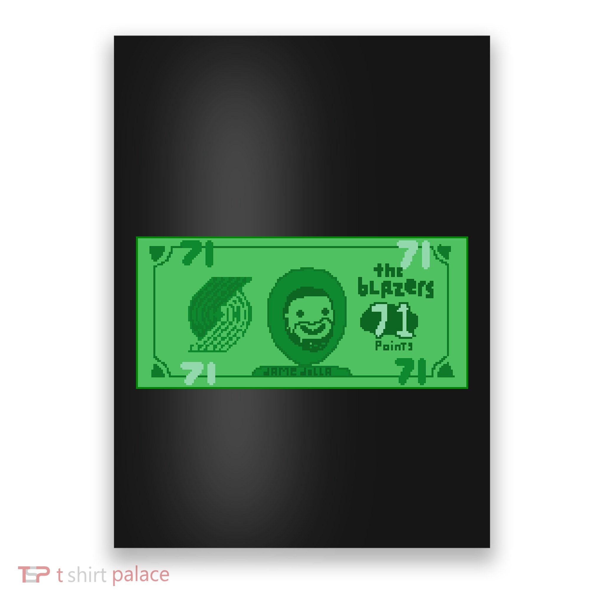 Dame Dolla Jame Dolla The Blazers 71 Points Poster