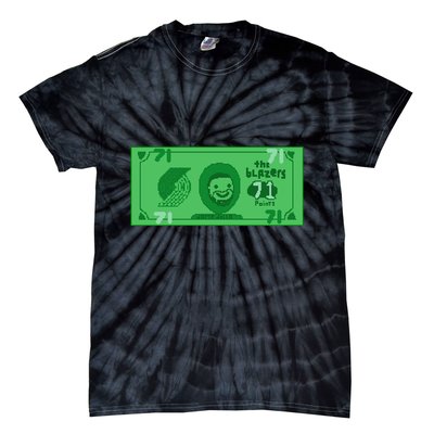 Dame Dolla Jame Dolla The Blazers 71 Points Tie-Dye T-Shirt