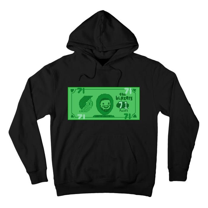 Dame Dolla Jame Dolla The Blazers 71 Points Tall Hoodie
